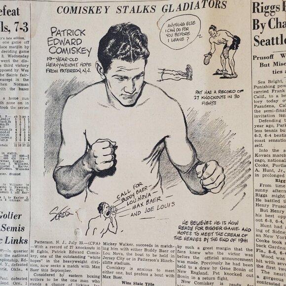 VTG Complete MPLS Tribune Newspaper July 26, 1940 Germany Threatens Trade War... - Picture 14 of 16